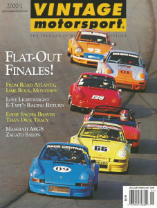 VINTAGE MOTORSPORT 2000 JAN - SACHS, MASERATI A6GS, LIGHTWEIGHT E-TYPE FOUND